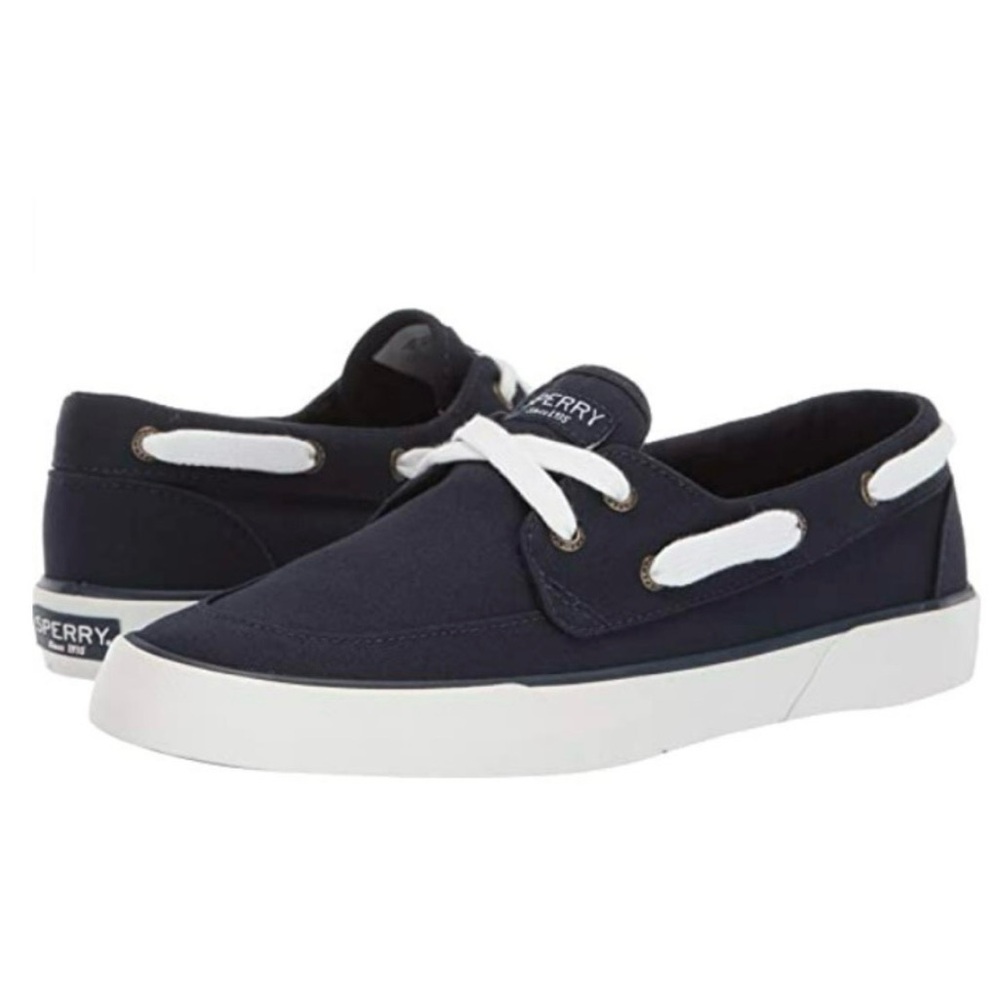 Sperry Crest Pier‎ Boat Shoe Navy Women's Size 8 Coastal Nautical Preppy